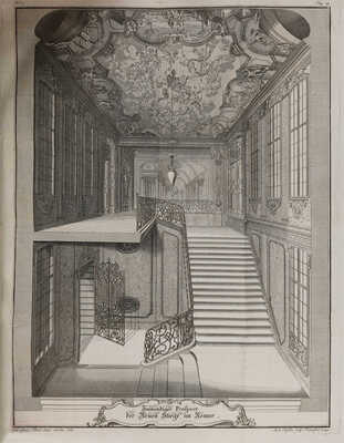 Дневник коронации римского императора Карла VII и его жены императрицы Марии Амалии . Frankfurt, 1742-1743.